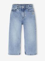 Wijde meisjesjeans stone