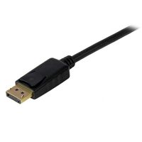 StarTech.com 1,8 m DisplayPort naar VGA adapter converter kabel DP naar VGA 1920x1200 zwart - thumbnail
