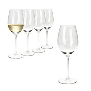 Set van 12x stuks wijnglazen - glas - 410 ml