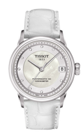 Horlogeband Tissot T0862081611600A / T600033623 Leder Wit 18mm - thumbnail