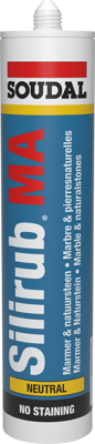 Soudal Silirub MA | Siliconenvoegkit | 310 ml | RAL 7016 - 114060