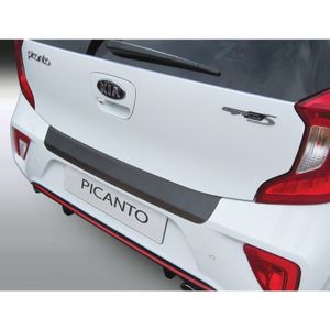 Bumper beschermer passend voor Kia Picanto 5/2017- Zwart GRRBP674