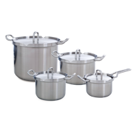 Q-Linair Master RVS pannenset 4-delig