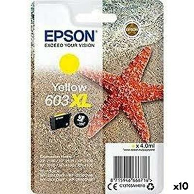 Originele inkt cartridge Epson XP-2100 3100 4100 WF-2830DWF 2850DWF Geel (10 Stuks)