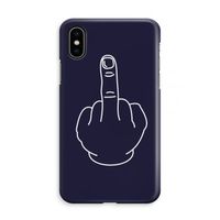 F**k U: iPhone Xs Volledig Geprint Hoesje