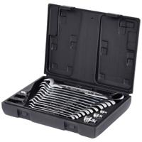 KS Tools 503.4666 5034666 Ring-steeksleutelset 16-delig Sleutelbreedte (metrisch) 19 mm
