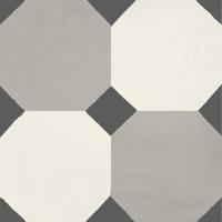 JOS. Hidro VLtegel Decor 197X197 8 Sided Black 8.3mm Mat