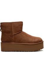 UGG bottines Classic Mini Plateform 'Chestnut' - Marron - thumbnail