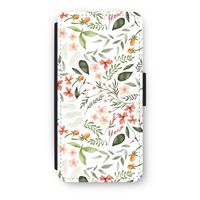 Sweet little flowers: iPhone 7 Flip Hoesje