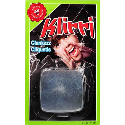 Fopartikel brekend glas geluid - 1 April grappen - herbruikbaar