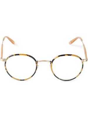Garrett Leight lunettes de vue "Wilson" - Marron