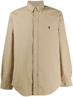 Polo Ralph Lauren chemise à logo brodé - Tons neutres