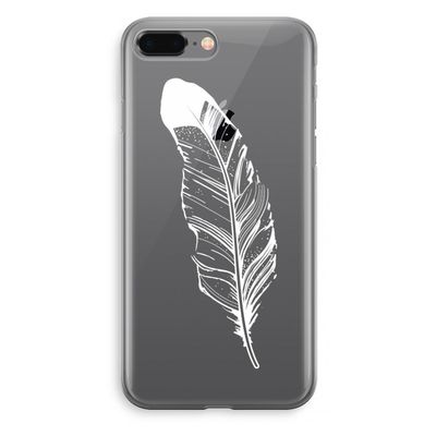 Pluim: iPhone 8 Plus Transparant Hoesje
