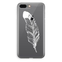 Pluim: iPhone 8 Plus Transparant Hoesje