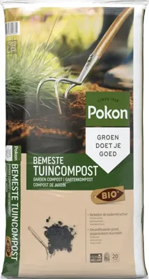 Pokon Bio Bemeste Tuincompost 20 Liter