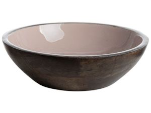 Gusta enamel schaal 22,3x6,4cm