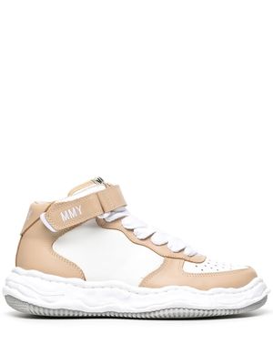 Maison MIHARA YASUHIRO baskets montantes Wayne - Blanc