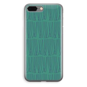 Swirls: iPhone 8 Plus Transparant Hoesje