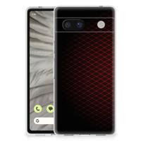 Google Pixel 7A | TPU bumper | Geruit Rood
