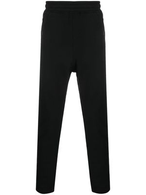 C.P. Company pantalon de jogging à plaque logo - Noir