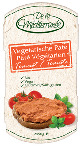 Pate Mediterranee Vegetarische Paté Tomaat