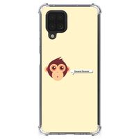 Samsung Galaxy A12 Stevig Bumper Hoesje Monkey