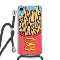 McElodie: iPhone XR Transparant Hoesje met koord