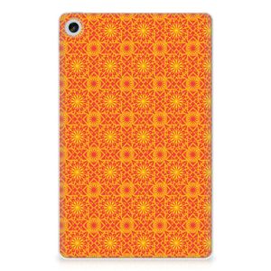 Lenovo Tab M10 Plus (3e generatie) Hippe Hoes Batik Oranje