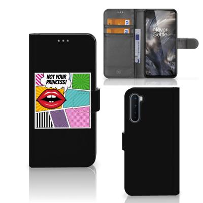 OnePlus Nord | Wallet Case | met Pasjes | Popart Princess OnePlus Nord | Wallet Case | met Pasjes | Popart Princess