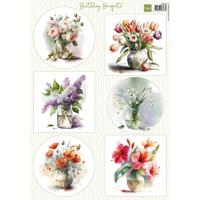 Marianne Design • die-cut sheet birthday bouquets