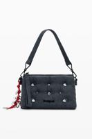 Middelgrote denim schoudertas Mickey™ - BLACK - U