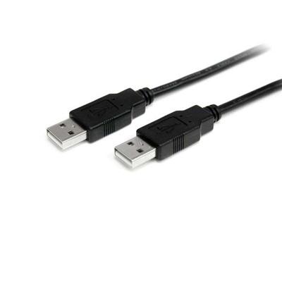 USB-kabel Startech USB2AA1M USB A Zwart
