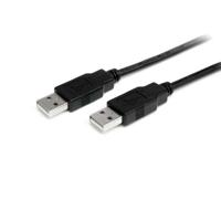 USB-kabel Startech USB2AA1M USB A Zwart
