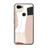 Lava: Google Pixel 3a Transparant Hoesje