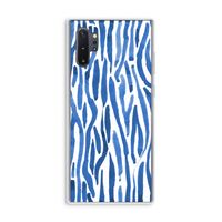 Blauwe nerven: Samsung Galaxy Note 10 Plus Transparant Hoesje