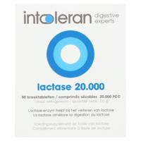 Intoleran Lactase 20 000 50 Tabletten
