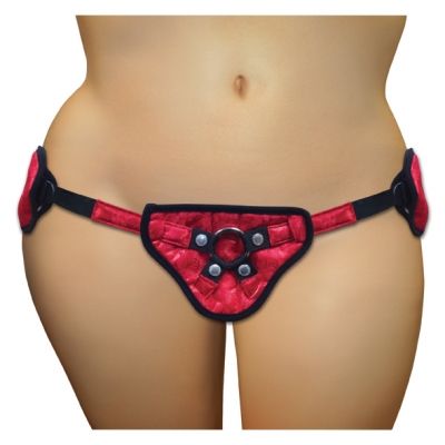 Sportsheets - Plus Size Red Lace and Satin Corsette