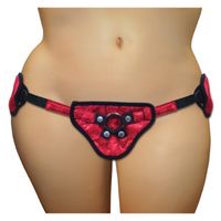 Sportsheets - Plus Size Red Lace and Satin Corsette - thumbnail