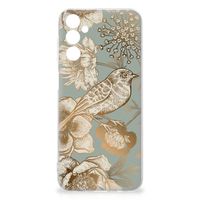 TPU Case voor Samsung Galaxy M14 Vintage Bird Flowers