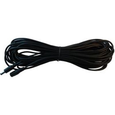Voeding Verlengkabel 12 meter (12V) - Zwart