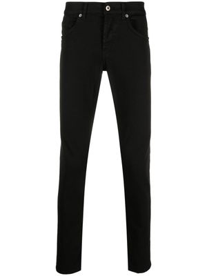 DONDUP jean slim à coupe cinq poches - Noir