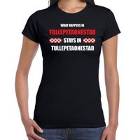 Roosendaal/Tullepetaonestad Carnaval t- shirt zwart dames