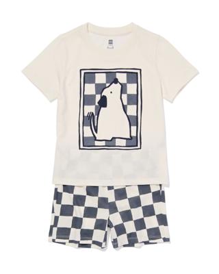HEMA Kinder Shortama Hond Antraciet (antraciet)
