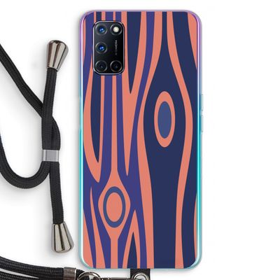 Bast A: Oppo A92 Transparant Hoesje met koord