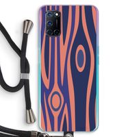 Bast A: Oppo A92 Transparant Hoesje met koord