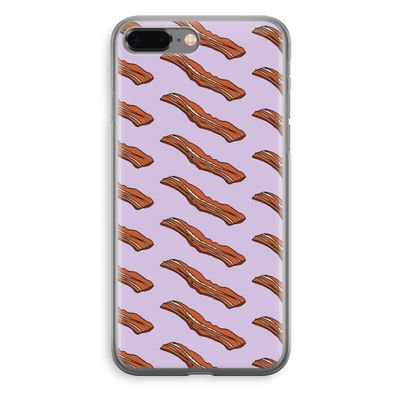 Bacon to my eggs #2: iPhone 8 Plus Transparant Hoesje