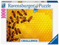 Ravensburger puzzel 1000 stukjes bijen - thumbnail