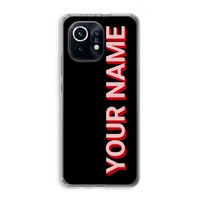 Namecase: Xiaomi Mi 11 Transparant Hoesje