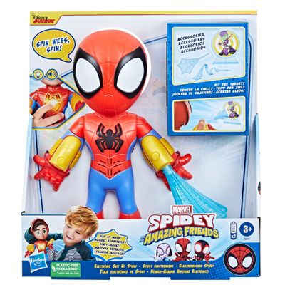 Hasbro Spidey and Friens Figuur + Licht en Geluid