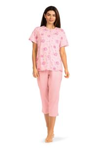 Roze doorknoop pyjama Comtessa